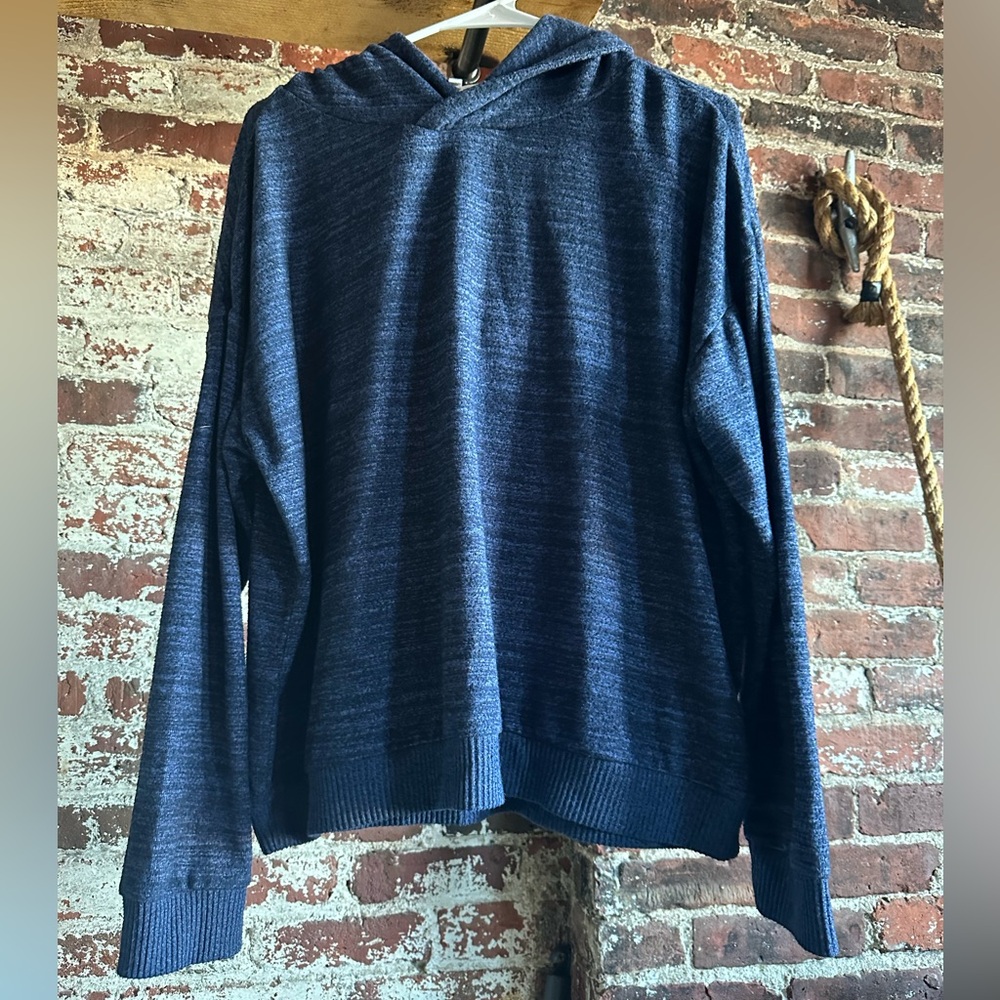 Size L Blue Workshop Hoodie